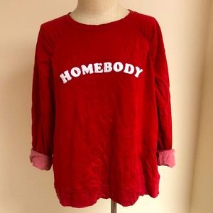 Pullover Sweatshirt. Red. Maurice’s. 1X.